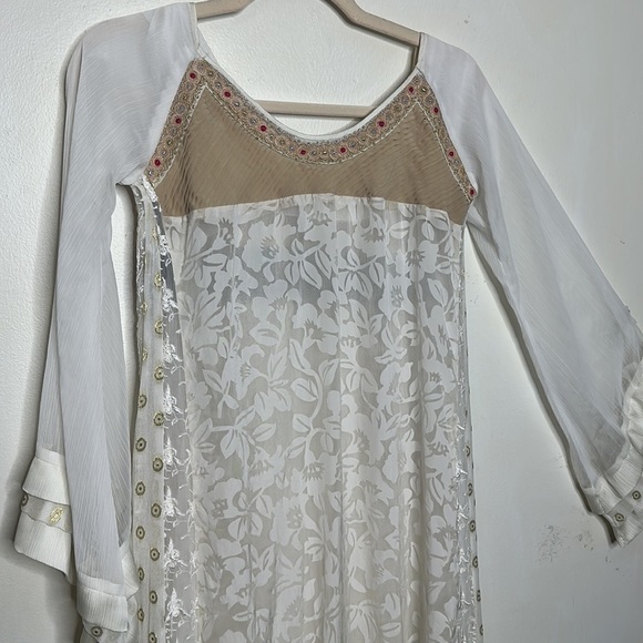 T19 Handmade DIY Afghan Maxi Dress with bell sleeves - Picture 5 of 16